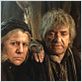 Les Misérables : photo Françoise Seigner, Jean Carmet, Michel Bouquet, Robert Hossein