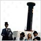 photo Buzz Kulik, Eric Idle, Julia Nickson-Soul, Peter Ustinov, Pierce Brosnan