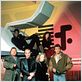 V : les visiteurs : photo Blair Tefkin, Faye Grant, Marc Singer, Michael Ironside, Michael Wright