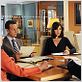 The Good Wife : photo Christine Baranski, Josh Charles, Julianna Margulies