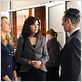 The Good Wife : photo Alan Cumming, Anna Camp, Julianna Margulies