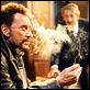 L'Homme du train : photo Johnny Hallyday