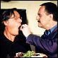 Les Invasions barbares : photo Denys Arcand, Pierre Curzi, Yves Jacques