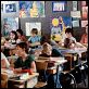 Le Maitre d'école : photo Claude Berri, Coluche