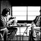Coffee and cigarettes : photo Alfred Molina, Jim Jarmusch, Steve Coogan