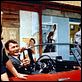 Le Mépris : photo Brigitte Bardot, Jean-Luc Godard