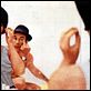 Le Mépris : photo Brigitte Bardot, Jean-Luc Godard, Michel Piccoli