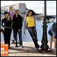 Trois petites filles : photo Adriana Karembeu, Gérard Jugnot, Jean-Loup Hubert, Lucie De Saint Thibault, Morgane Cabot