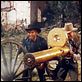 Vera Cruz : photo Burt Lancaster, Gary Cooper, Robert Aldrich