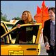 New York taxi : photo Jimmy Fallon, Queen Latifah, Tim Story