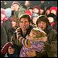 La Guerre des Mondes : photo Dakota Fanning, Steven Spielberg, Tom Cruise