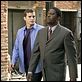 Black/white : photo Ashton Kutcher, Bernie Mac, Kevin Rodney Sullivan