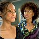 Black/white : photo Kevin Rodney Sullivan, Zoe Saldana
