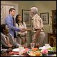 Black/white : photo Ashton Kutcher, Bernie Mac, Kevin Rodney Sullivan, Zoe Saldana