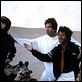 Ishtar : photo Dustin Hoffman, Elaine May, Isabelle Adjani, Warren Beatty