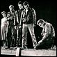 La Fureur de vivre : photo Dennis Hopper, James Dean, Natalie Wood, Nicholas Ray