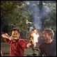 Shérif fais-moi peur, le film : photo Jay Chandrasekhar, Johnny Knoxville, Seann William Scott