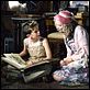 Arthur et les Minimoys : photo Freddie Highmore, Luc Besson, Mia Farrow