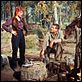 La Vallée de la poudre : photo George Marshall, Glenn Ford, Shirley MacLaine