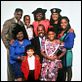 La Vie de famille : photo Bryton James, Darius McCrary, Jaimee Foxworth, Jaleel White, Jo Marie Payton