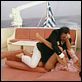 La Valise : photo Georges Lautner, Mireille Darc