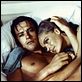 La Piscine : photo Alain Delon, Romy Schneider