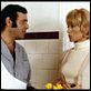 Le Boucher : photo Claude Chabrol, Jean Yanne, Stéphane Audran