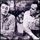 Les Indomptables : photo Arthur Kennedy, Nicholas Ray, Robert Mitchum