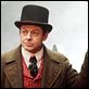 Le Prestige : photo Andy Serkis, Christopher Nolan