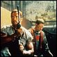 Running Man : photo Arnold Schwarzenegger, Paul Michael Glaser