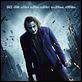 The Dark Knight, Le Chevalier Noir : affiche Christopher Nolan, Heath Ledger