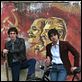 Mon frère est fils unique : photo Daniele Luchetti, Elio Germano, Riccardo Scamarcio