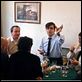 La Mariée était en noir : photo Claude Rich, François Truffaut, Michael Lonsdale, Michel Bouquet