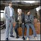 A bord du Darjeeling Limited : photo Adrien Brody, Jason Schwartzman, Owen Wilson, Wes Anderson