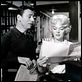 Le Milliardaire : photo George Cukor, Marilyn Monroe, Yves Montand