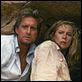 Le Diamant du Nil : photo Kathleen Turner, Lewis Teague, Michael Douglas