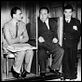 Quatre de l'espionnage : photo Alfred Hitchcock, John Gielgud, Peter Lorre
