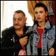 Les Rois du gag : photo Claude Zidi, Coluche, Mathilda May