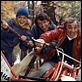 Le Ruffian : photo Béatrix Van Til, Bernard Giraudeau, José Giovanni, Lino Ventura