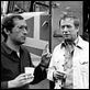 La Menace : photo Alain Corneau, Yves Montand