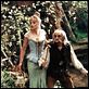 Astérix et Obélix contre César : photo Arielle Dombasle, Claude Zidi, Sim