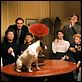 V'la l'cinéma ou le roman de Charles Pathé (TV) : photo Bernard Alane, Didier Bezace, Isabelle Gélinas, Jacques Rouffio, Yves Jacques