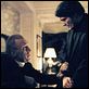 L'Exorciste : photo Jason Miller, Max von Sydow, William Friedkin