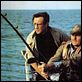 Les Dents de la Mer : photo Robert Shaw, Roy Scheider, Steven Spielberg