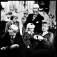 Jeune et innocent : photo Alfred Hitchcock, Basil Radford, Derrick de Marney, Mary Clare, Nova Pilbeam
