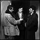 La Ligne de démarcation : photo Claude Chabrol, Daniel Gélin, Jacques Perrin