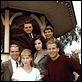photo Barbara Parkins, Christopher Connelly, Ed Nelson, Mia Farrow, Ryan O'Neal