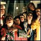 Les Goonies : photo Corey Feldman, Jeff Cohen, Jonathan Ke Quan, Richard Donner, Sean Astin