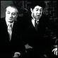 Le Mort en fuite : photo André Berthomieu, Jules Berry, Michel Simon