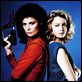 V : les visiteurs : photo Faye Grant, Jane Badler